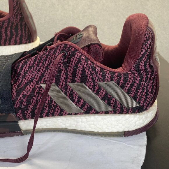 ADIDAS JAMES HARDEN VOL. 3 Playoff Maroon Mens Athletic Shoes Basketball Size 18 - Picture 13 of 16